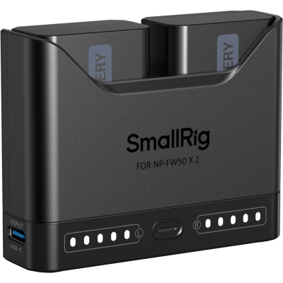 SmallRig 5488 Turbo Charging Kit for NP-FW50 Camera Batteries