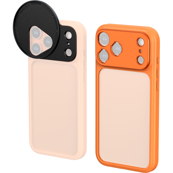 SmallRig 5795 FilMov Lightweight Photography Bumper Case for iPhone 17 Pro Max (Orange)