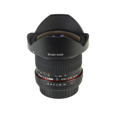 Avatar-Shop|Samyang 8mm F3.5 UMC Fish-Eye CS II Canon EF Obiectiv foto Fish-Eye, Ultra Wide, Parasolar Detasabil, Montura Canon|SAMYANG