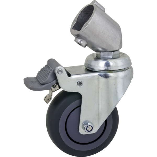 Kupo KC-080R 75mm Caster with Brake 22mm Round Adapter Set of Three