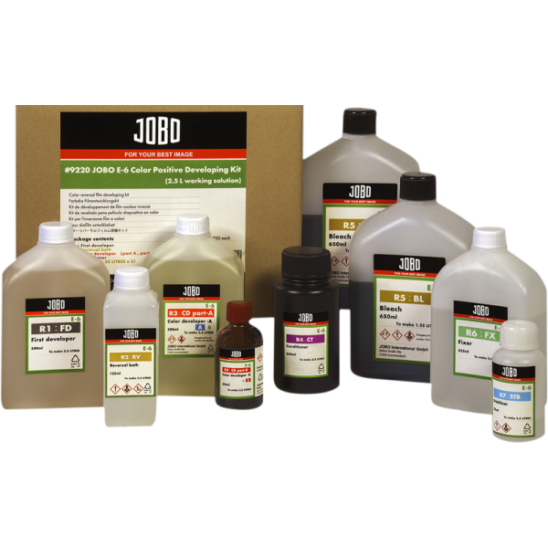 JOBO E-6 COLOR Positive Chemistry Kit 2,5L