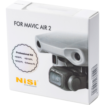 Avatar Shop|NiSi Filter Professional Kit Mavic Air 2, Set 4 Filtre ND/PL, Polarizator Imbunatatit, Strat Nano, Compatibil DJI Mavic Air 2|NISI