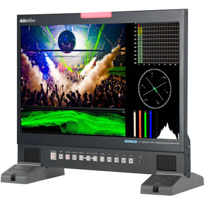 monitor broadcast 17.3 inch 12G-SDI HDMI 2.0 loop
