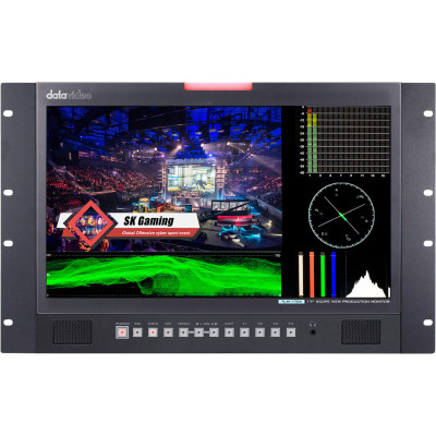 Datavideo TLM-170LM monitor rack 1U retractabil