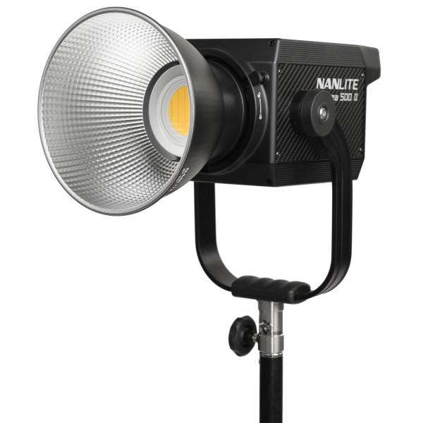 Nanlite Forza 500 II Lampa LED Daylight, Putere 560W, 5600K, CRI 96, Control DMX/APP, Alimentare AC/DC, Montura Bowens