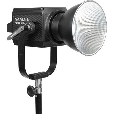 Avatar-Shop|Nanlite Forza 500 II Lampa LED Daylight, Putere 560W, 5600K, CRI 96, Control DMX/APP, Alimentare AC/DC, Montura Bowens|Nanlite