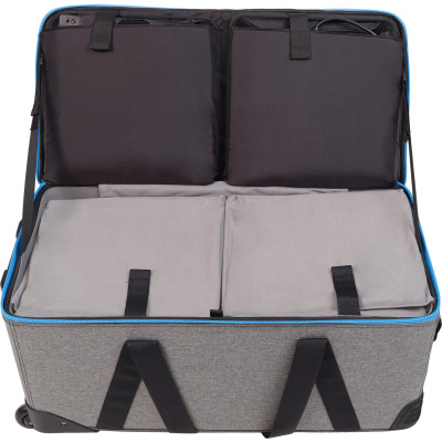 Avatar-Shop|Kit 3 Lumini Nanlite: 2 x PavoSlim 60B, 1x Forza 60B II, Bi-Color 2700K-6500K, Lentila Fresnel, Stative si Geanta Troller|Nanlite