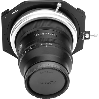 Avatar Shop|NiSi Filter Holder 100mm, Pentru Sony 14mm F1.8, Filtre Patrate 100mm, Rotatie 360 Grade, Aliaj Aluminiu|NISI