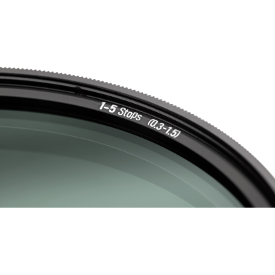 Avatar Shop|NiSi ND-VARIO Pro Nano True Color, Filtru ND Variabil 1-5 Stops, 58mm, Sticla Optica HD, Acoperire Nano|NISI