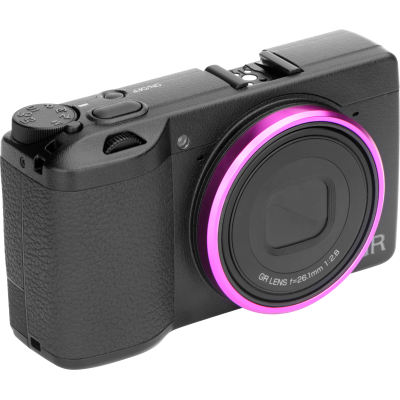 Avatar Shop|NiSi Ring Caps pentru Ricoh GR IIIx, Inele de Schimb, Rose Red si Argintiu|NISI
