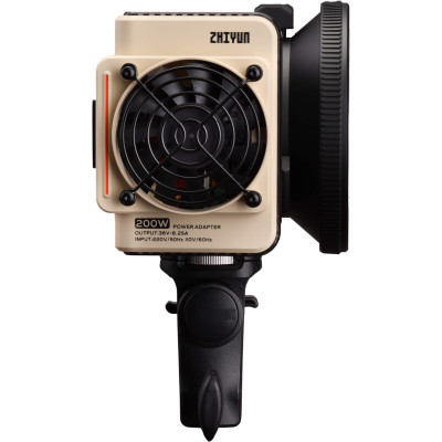 Avatar-Shop|Zhiyun Molus X200 COB Light Combo Lampa LED RGB, 200W, Full Color 2500K-10000K, 7780 lux, Baterie V-Mount, Reflector|Zhiyun