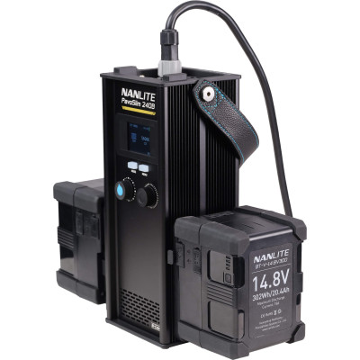 Avatar Shop|Nanlite PavoSlim 240B Panou LED Bi-Color, Putere 240W, CCT 2700K-6500K, 22990 lux, CRI 95, Control DMX si App|Nanlite