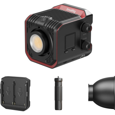 Avatar-Shop|SmallRig 4894 RC 100B Mobile Lampa Video COB, LED, 100W, Bi-Color, Maner si Suport NP-F|SmallRig