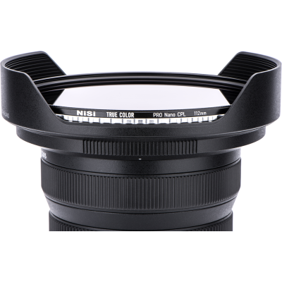 Avatar Shop|NiSi Filtru CPL True Color 112mm, Pentru Nikon Z 14-24mm f/2.8S, Canon RF 100-300 F2.8L IS, Rama Aluminiu, Nano Coating|NISI