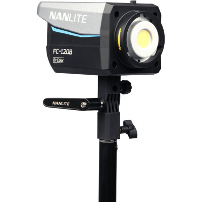 Nanlite FC-120B Lampa LED Bi-Color, Putere 120W, CCT 2700K-6500K, 17450 Lux, CRI 96, Alimentare AC/V-Mount, Bluetooth si DMX