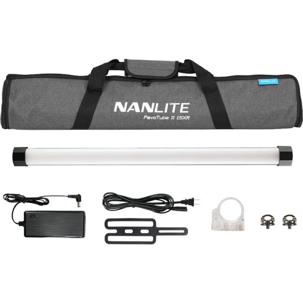 Nanlite PavoTube II 15XR Tub LED RGBWW, 60cm, Pixel Control, 2700K-12000K, CRMX LumenRadio, DMX, Baterie Integrata