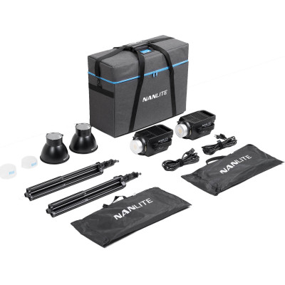 proiectoare led montura bowens nanlite fs-200b kit