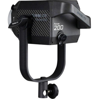 Avatar-Shop|Nanlite Forza 200 Lampa LED Daylight, 200W, 5600K, CRI 98, Montura Bowens, 37540 Lux, Control DMX, Alimentare AC/V-Mount|Nanlite