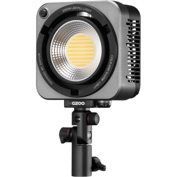 Zhiyun Molus G200 Lampa LED Bi-Color, 200W (Max 320W), 2700K-6500K, 61500 Lux, Montura Bowens, Control App