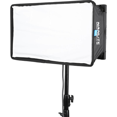 Avatar-Shop|Nanlite PavoSlim 120C Panou LED RGBWW, 150W, 2700K-7500K, 1.86cm grosime, CRMX LumenRadio, DMX, Softbox si Geanta incluse|Nanlite