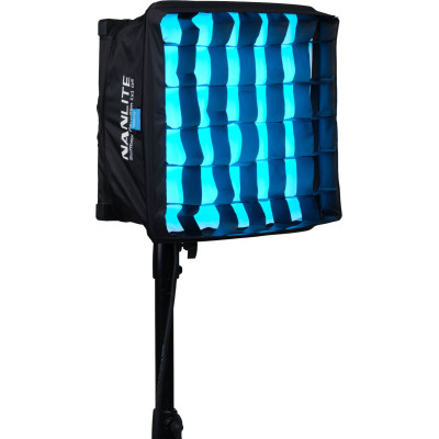 Avatar Shop|Nanlite PavoSlim 60C Panou LED RGBWW, 72W, 2700K-7500K, CRMX LumenRadio, DMX, baterie NP-F/V-Mount, Softbox inclus|Nanlite