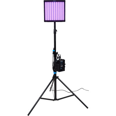 nanlite pavoslim 60c alimentare baterii np-f v-mount