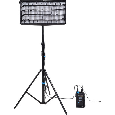Avatar-Shop|Nanlite PavoSlim 120B Panou LED Bi-Color, 150W, 2700K-6500K, 17620 Lux, DMX, Softbox si Geanta incluse|Nanlite