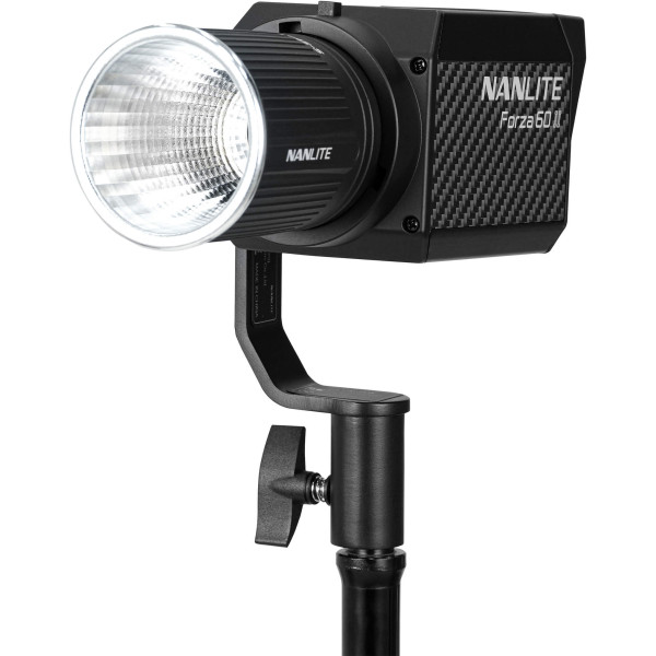 Nanlite Forza 60 II Lampa LED Daylight, 72W, 5600K, 17620 Lux, Bluetooth, DMX, Include Maner Baterii si Adaptor Bowens