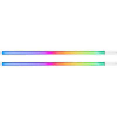 Avatar-Shop|Nanlite PavoTube T8-7X Kit 2 Tub LED RGBWW, 100 cm, Pixel Control, 2700K-7500K, G/M Adjust, Baterie integrata, Aplicatie NANLINK|Nanlite