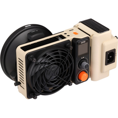 Avatar-Shop|Zhiyun Molus X200 Lampa LED RGB COB, 200W, 2500K-10000K, 7780 Lux, Montura Bowens, Control App, Alimentare V-Mount si USB-C PD|Zhiyun