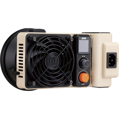 Avatar-Shop|Zhiyun Molus X200 Lampa LED RGB COB, 200W, 2500K-10000K, 7780 Lux, Montura Bowens, Control App, Alimentare V-Mount si USB-C PD|Zhiyun