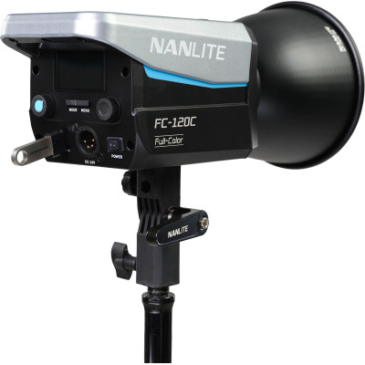 Avatar Shop|Nanlite FC-120C Lampa LED RGBW, 120W, Full Color, 2700K-7500K, 36000 culori, Bluetooth, DMX, Adaptor Bowens si Geanta incluse|Nanlite