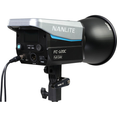 Avatar Shop|Nanlite FC-120C Lampa LED RGBW, 120W, Full Color, 2700K-7500K, 36000 culori, Bluetooth, DMX, Adaptor Bowens si Geanta incluse|Nanlite