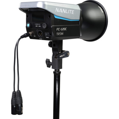 Avatar Shop|Nanlite FC-120C Lampa LED RGBW, 120W, Full Color, 2700K-7500K, 36000 culori, Bluetooth, DMX, Adaptor Bowens si Geanta incluse|Nanlite