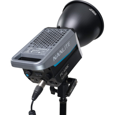 Avatar Shop|Nanlite FC-120C Lampa LED RGBW, 120W, Full Color, 2700K-7500K, 36000 culori, Bluetooth, DMX, Adaptor Bowens si Geanta incluse|Nanlite