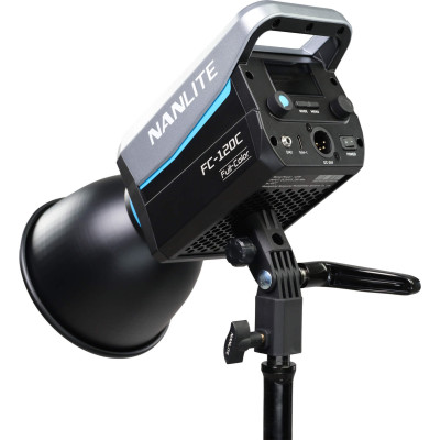 Avatar Shop|Nanlite FC-120C Lampa LED RGBW, 120W, Full Color, 2700K-7500K, 36000 culori, Bluetooth, DMX, Adaptor Bowens si Geanta incluse|Nanlite