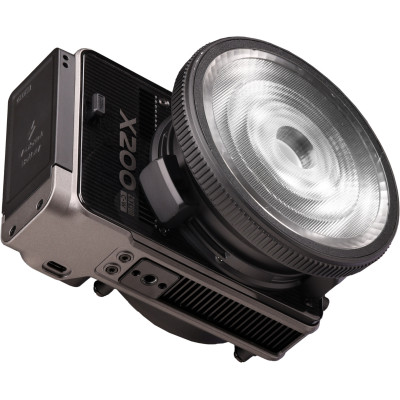 Zhiyun Molus X200 Lampa LED Bi-Color, 200W, 2700K-6500K, 8900 Lux, Montura Bowens,...