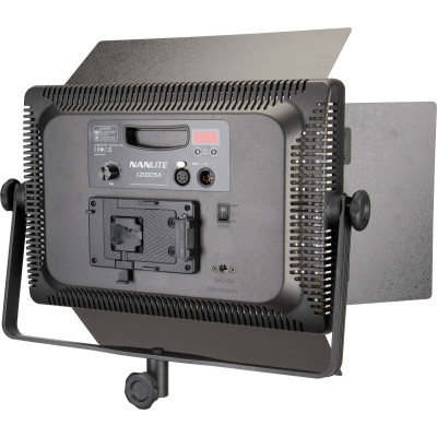 Avatar Shop|Nanlite 1200DSA Panou LED Daylight, 5600K, 72W, 11700 Lux, Control DMX, Racire Pasiva Silentioasa, Alimentare AC/V-Mount|Nanlite