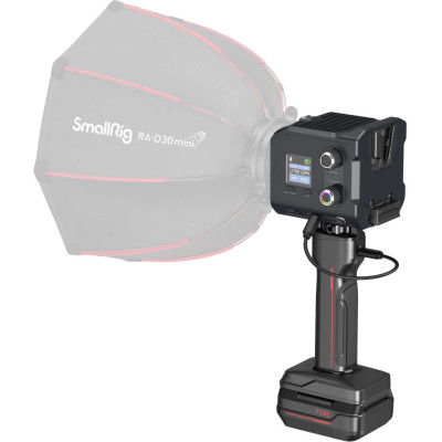 Avatar Shop|SmallRig RC 100C Lampa LED Bi-Color, 100W, 2700K-6500K, Kit cu Powerbank Grip 73Wh, Mini Reflector si Geanta Transport|SmallRig