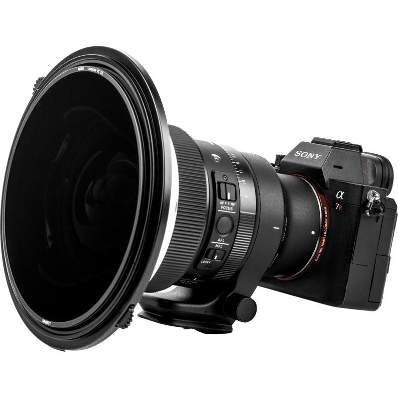 Avatar Shop|NiSi Filter Holder S6 Kit True Color, Pentru Sigma 14mm F1.4 DG DN, Sistem Filtre 150mm, Filtru Polarizator Inclus|NISI