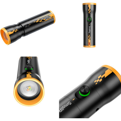 Avatar-Shop|SmallRig 5512 RF 10C Lampa LED Bumblebee Edition, 10W, Fresnel 10°-60°, 1570 Lux, Focusabila, 21 Filtre Gobo, Baterie 7500mAh|SmallRig