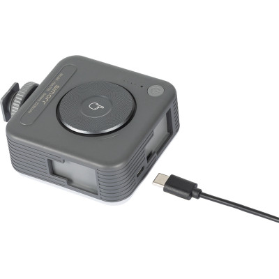 Avatar-Shop|SmallRig Vibe P96 Grey Lampa Mini LED Bi-Color, 5W, 2200mAh, 2700K-6500K, CRI 95+, Autonomie 105 min, Incarcare USB-C|SmallRig