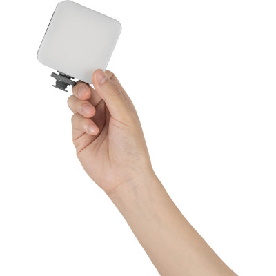 Avatar-Shop|SmallRig Vibe P96 Grey Lampa Mini LED Bi-Color, 5W, 2200mAh, 2700K-6500K, CRI 95+, Autonomie 105 min, Incarcare USB-C|SmallRig