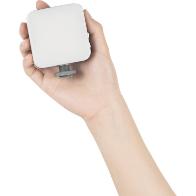 Avatar-Shop|SmallRig Vibe P96 Grey Lampa Mini LED Bi-Color, 5W, 2200mAh, 2700K-6500K, CRI 95+, Autonomie 105 min, Incarcare USB-C|SmallRig