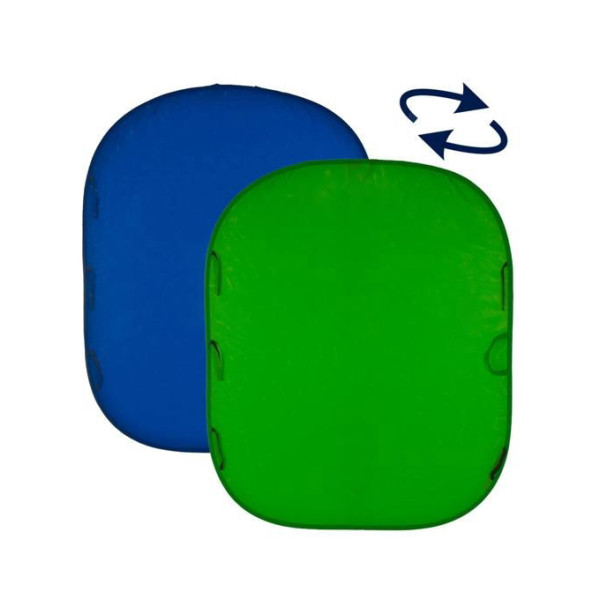 Lastolite Fundal pliabil Chroma Key verde albastru  1.8x2.1m