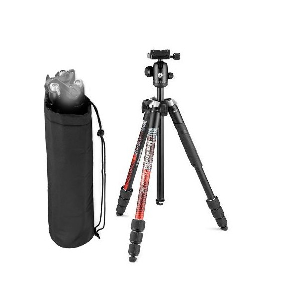 Manfrotto Element MII Rosu Trepied Foto cu Cap Bila