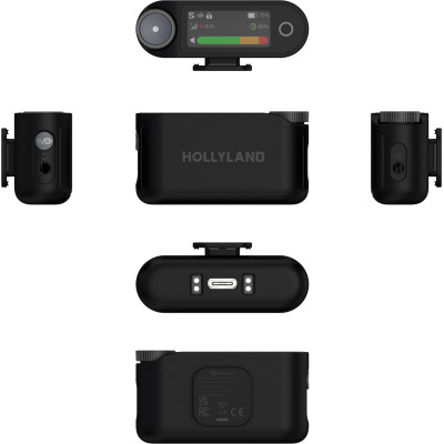 emitator microfon wireless 14g hollyland lark max 2 solo discret