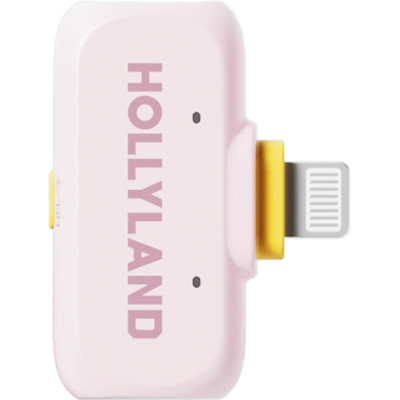 receptoare lightning si usb-c kit universal hollyland lark a1 pink