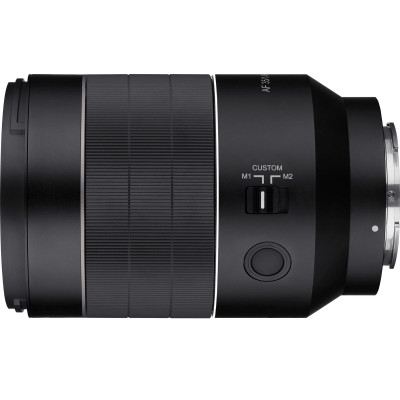 inel de focalizare aluminiu si design robust samyang 35mm f1.4 ii