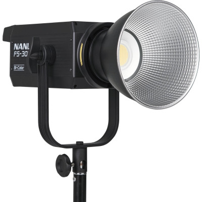 Avatar-Shop|Nanlite FS-300B Lampa Video LED Studio, Putere 350W, Bi-Color, 2700K-6500K, 12 efecte de lumina, Montura Bowens|Nanlite